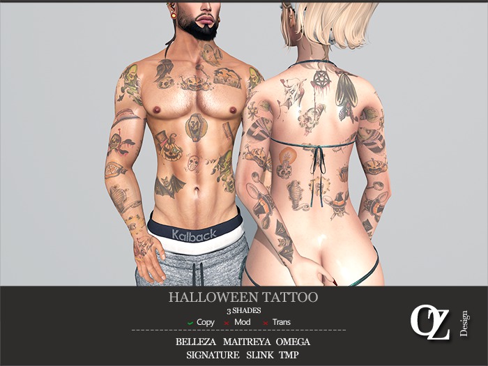 Oz Design : Halloween Tattoo