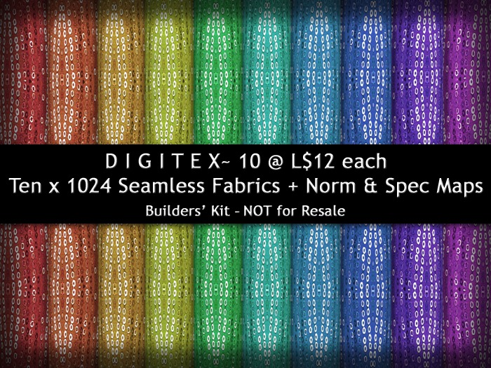 DIGITEX L$12 x 10 - Line Sequin