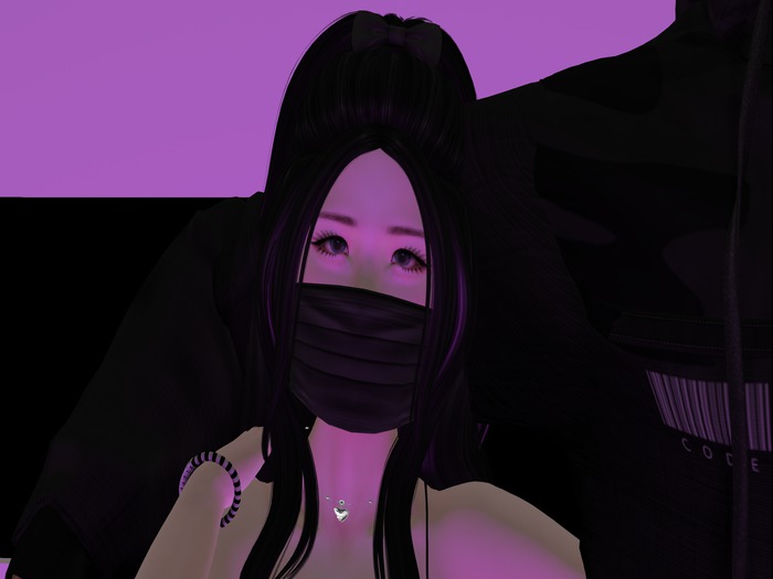 Japanese Face Mask BLACK <BOX>