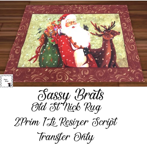Old Saint Nick Rug 