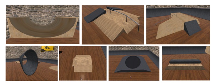 Skate Park Completo Full Perm - Box