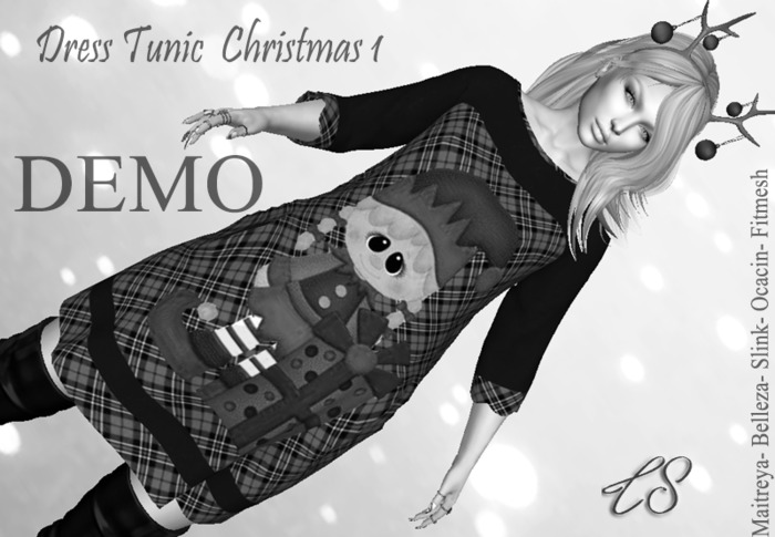 :::DRESS TUNIC CHRISTMAS  1 DEMO