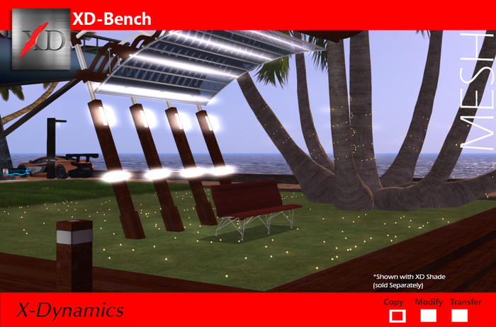 XD Garden Bench Boxed