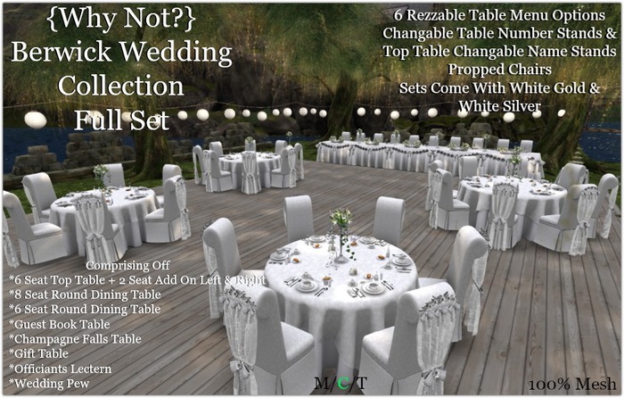 {Why Not?} Berwick Wedding Collection Full Set-boxed