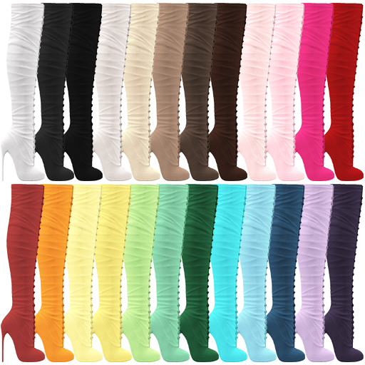 !PCP :: Monica Boots [FATPACK]