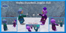 F.G.M.N/Happy Snowball Juggler Elfs