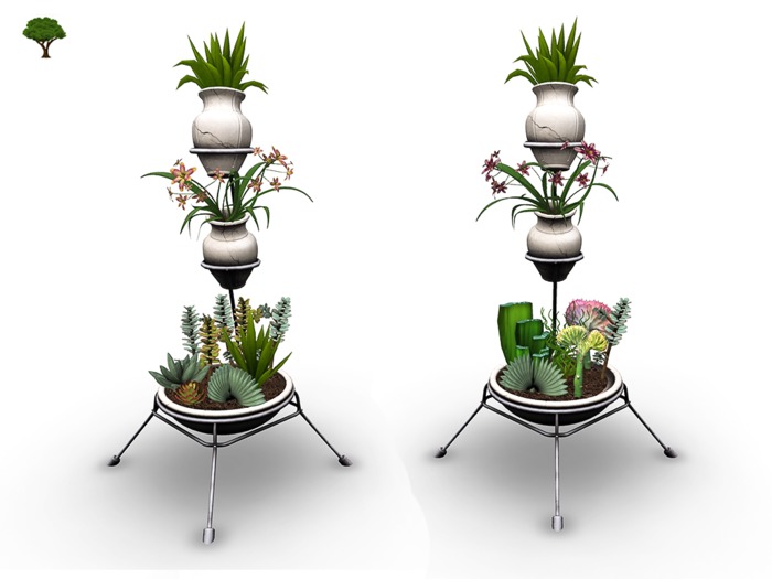 ~ xantes ~  Succulent Planter Virjeon - Set (BOX)