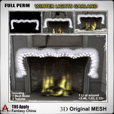 FC- FP Mesh Winter lights Garland