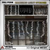 Full Perm Hanging light strings 