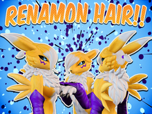 Renamon Hair
