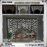 Full Perm Hanging light strings s-2 