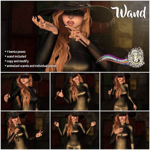 Fashiowl Poses - Wand // BOX