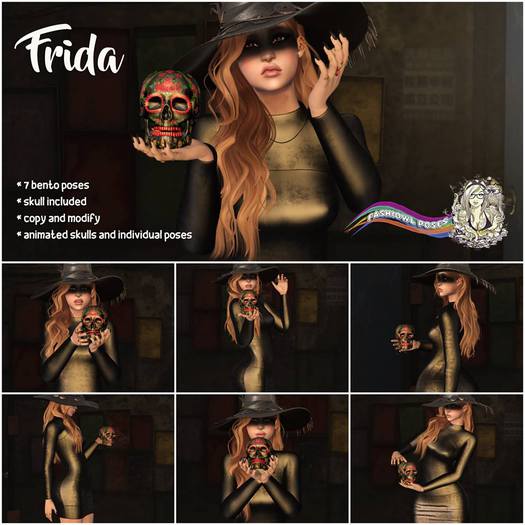 Fashiowl Poses - Frida // BOX
