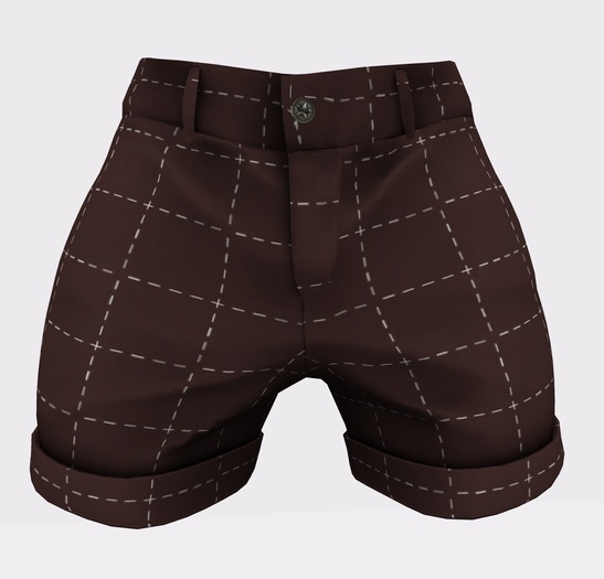 MN SHORTS Altamura BROWN PLAID