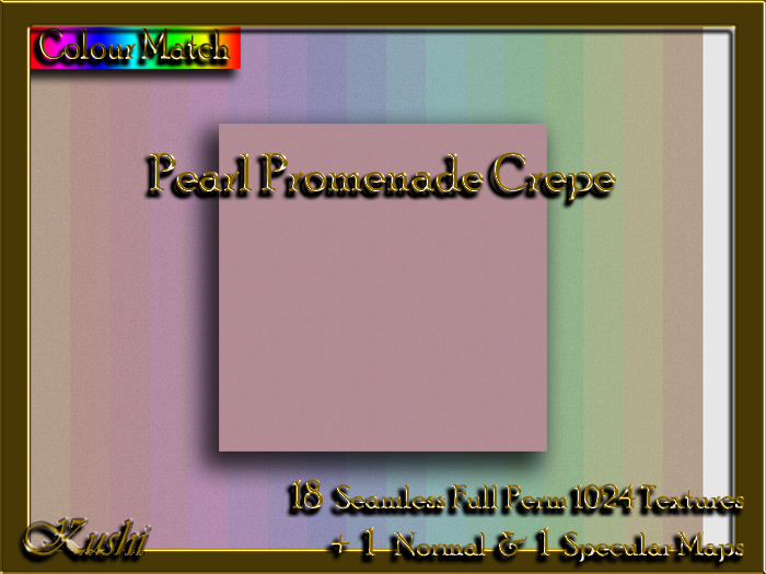 Pearl Promenade Crepe Solid Textures