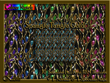 !Kushi! SpangleTangleGOLD Textures -WEAR TO UNPACK