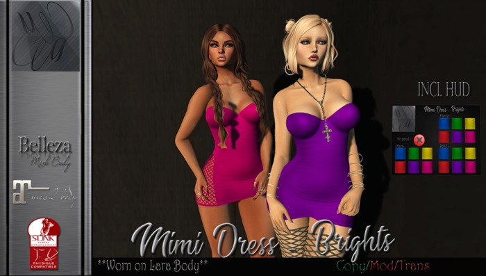 M&M Incorporated - Mimi Dress - Brights (ADD ME)