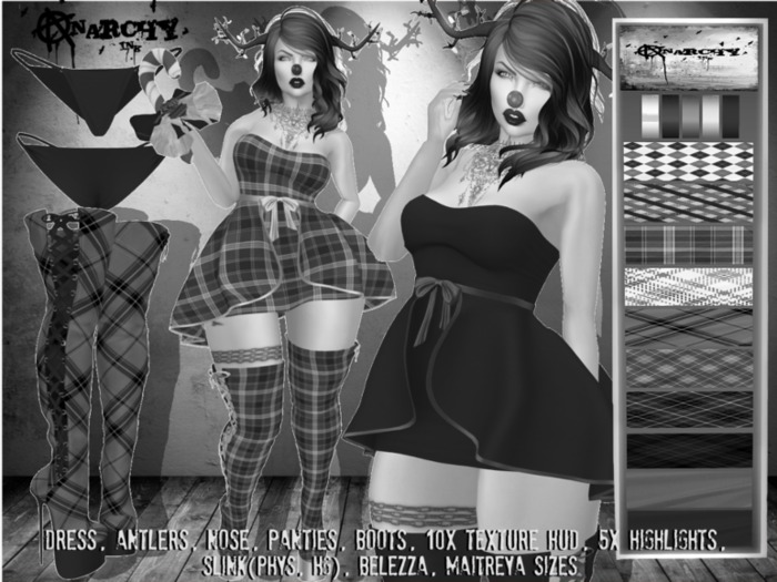 { An@rchy Ink } Christmas Cheer DEMO - wear