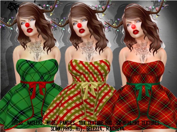 { An@rchy Ink } Christmas Cheer Dress FATPACK 