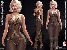 [hh] Renita Chain Bodysuit Outfit
