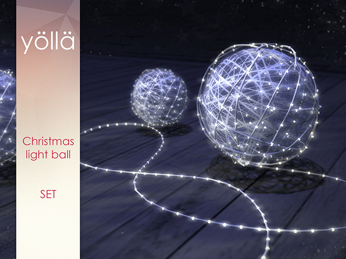 Christmas light ball SET