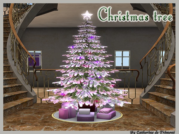 "CdT"Christmas Tree pink