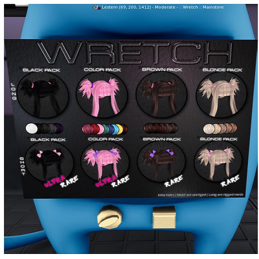 :: Wretch :: Iona Hairs Long Blonde COMMON