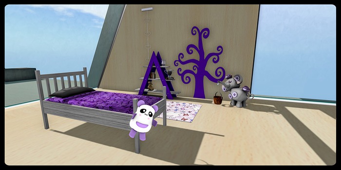 /< Kids Room Purple