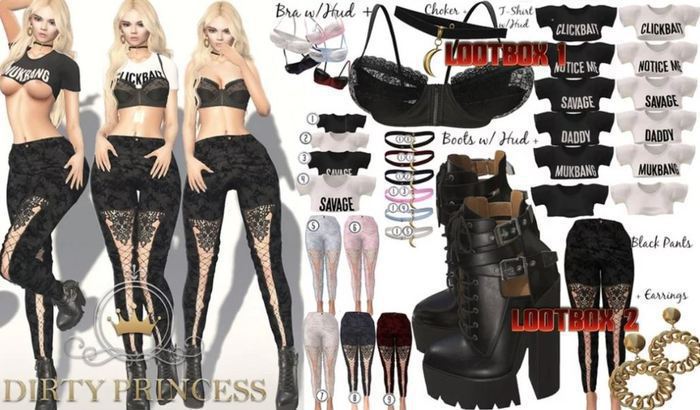 DIRTY PRINCESS- Clickbait Princess Top Maitreya- Common 3
