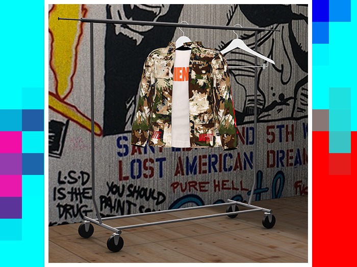 LONE - "MICAH'S" Reg. Tropical Camo Military Jacket. UK.