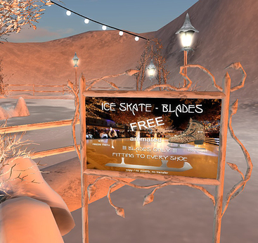 Second Life Marketplace - Romantic Ice Rink V5 (13 Skate Animations ...
