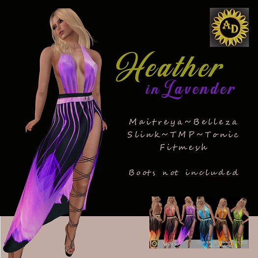 Second Life Marketplace Heather CollectionLavender
