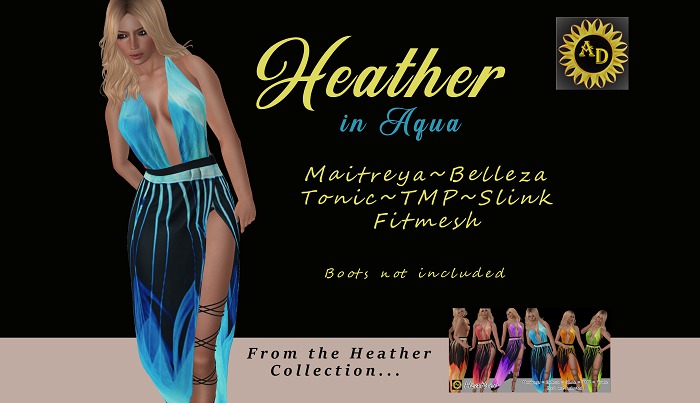 Heather Collection-Aqua
