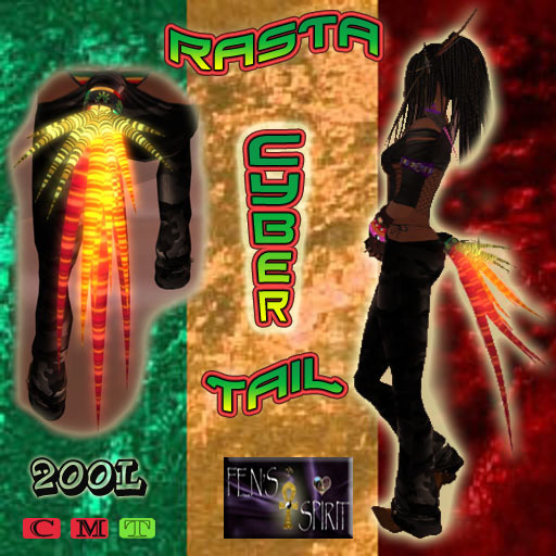 FEN'S SPIRIT RASTA CYBER TAIL