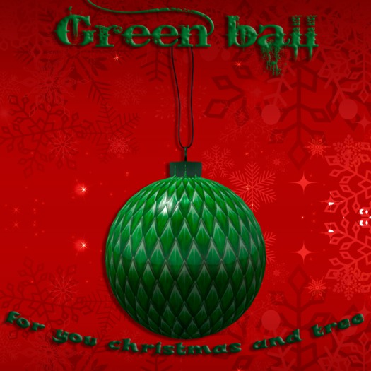 *Strel* Green ball