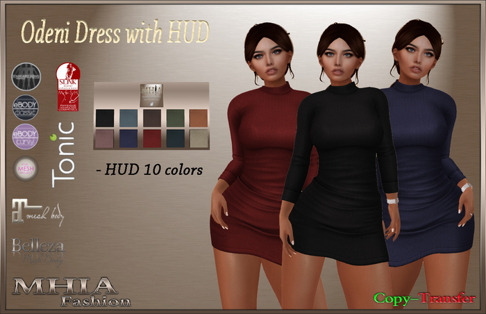 [MHIA] Odeni Dress with HUD