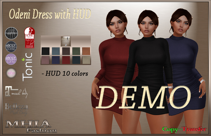 [MHIA] Odeni Dress with HUD DEMO