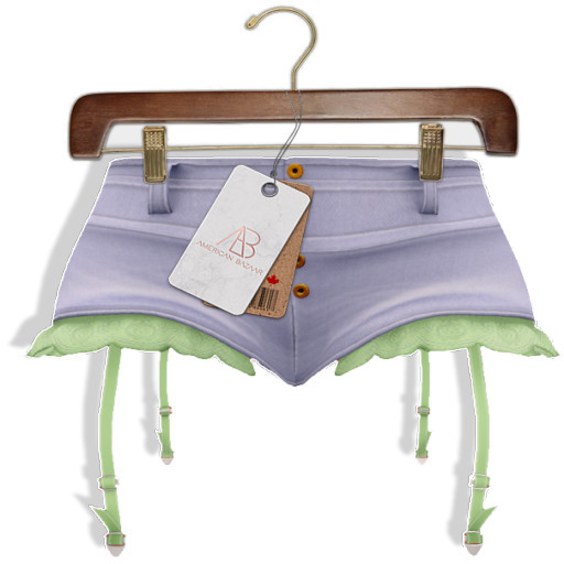 [AB] Ruffle Shorts Lavender
