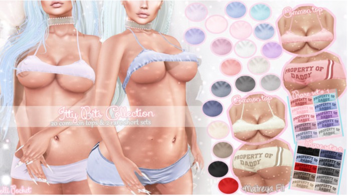 *HolliPocket* Itty Bits-bluejean top mait