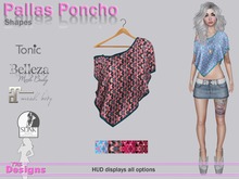 Pallas Poncho With Hud Shapes