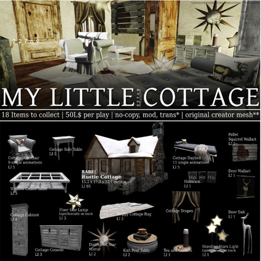 22769 - My Little Cottage - Complete Set