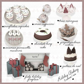Second Life Marketplace - Glam Affair - Tree Meringues