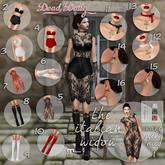 15. The Italian Widow - Widow Earrings White