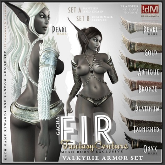 !dM Eir **ANTIQUE** Sleeves (BOX #2B LARA)