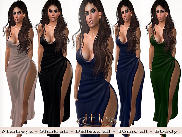 JE LO//  LUCY LONG DRESS 8 TEXTURE HUD