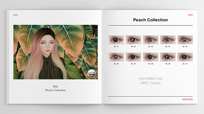 NINI EYES. Peach collectionpack_FULLPACK