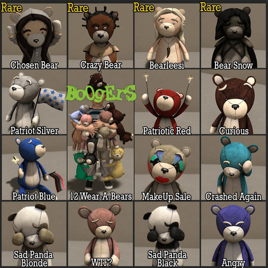 Second Life Marketplace Curious Bear
