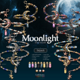 EarthStones Moonlight Wrap Bracelets - Fatpack