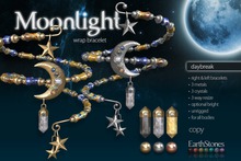 EarthStones Moonlight Wrap Bracelets - Daybreak