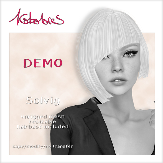 [KoKoLoReS] Hair - Solvig - DEMO - wear me!